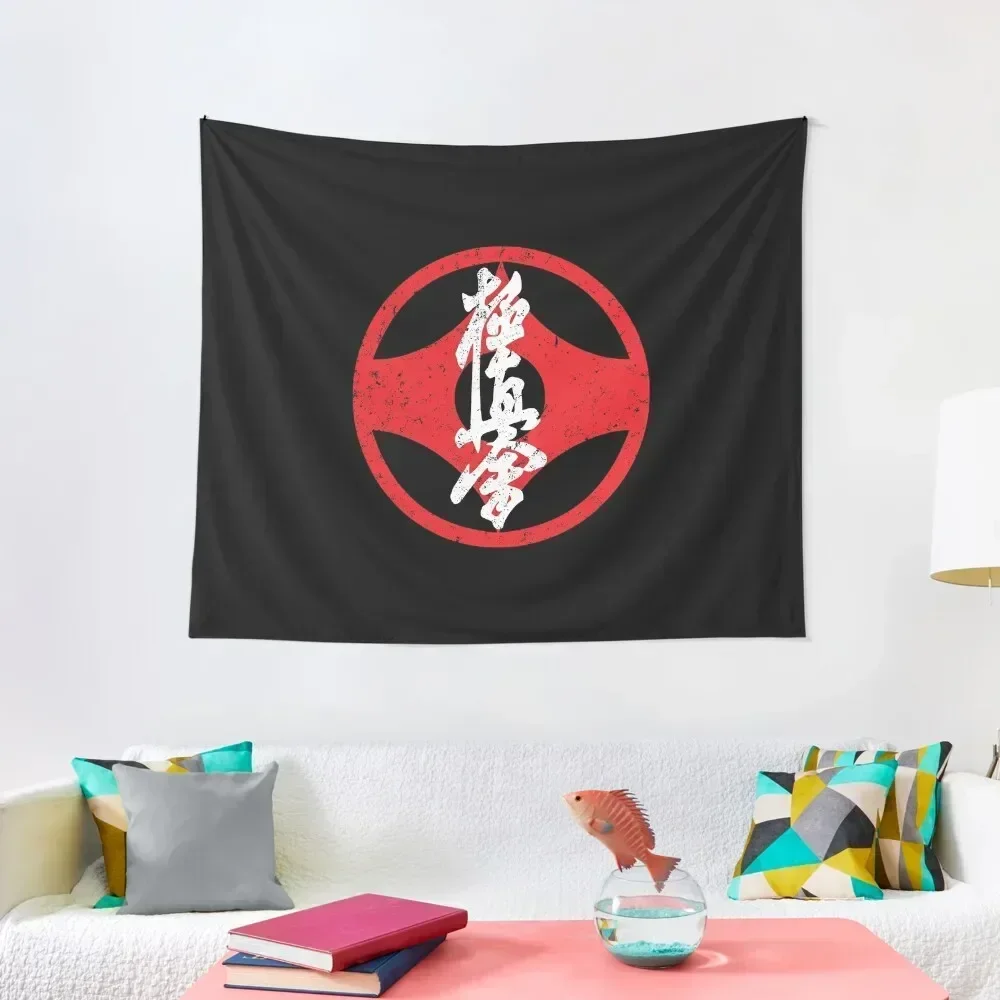 Kyokushin Kaikan Karate Symbol Kyokushinkai Dojo Tapestry House Decoration Carpet On The Wall Tapestry