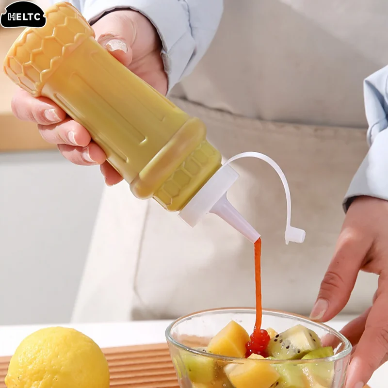 1/3 قطعة زجاجات ضغط البهارات الكاتشب الخردل سلطة شواء الصلصات زيت زيتون موزع أدوات مطبخ ضغط زجاجات التوابل
