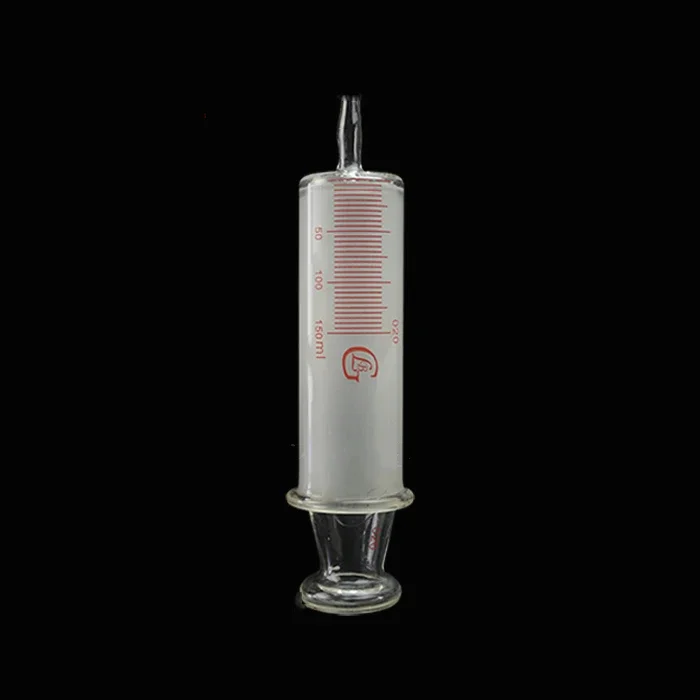 150ml/200ml/250ml/300ml/400ml/500ml/1000ml Reusable Double Frosted Glass Syringe Thick Needle Orifice Pump