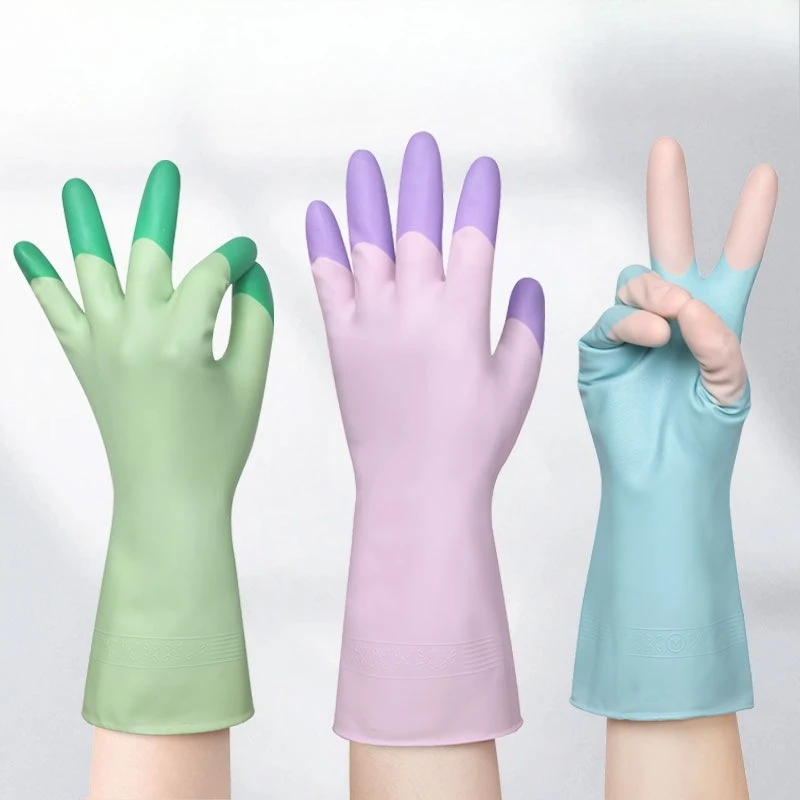 Household Cleaning Gloves, Waterproof Kitchen Dishwashing Gloves, Housework Gloves Laundry Washing Gloves,Cleaning Supplies Tool