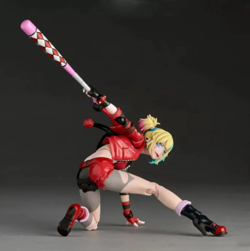 Task Force X Amazing Yamaguchi Revoltech Harley Quinn Suicide Squad From Another World KO Action Figure Model Collectible Toy