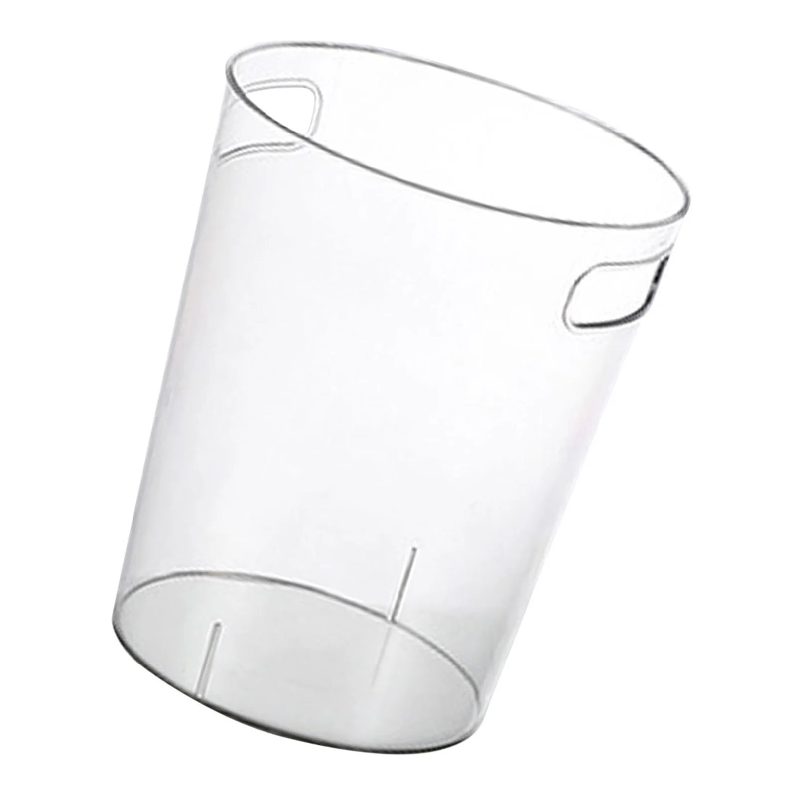 

Creative Garbage Bin Transparent Large Capacity For Home Office Desktop Use Trash Can Waste Storage Basket