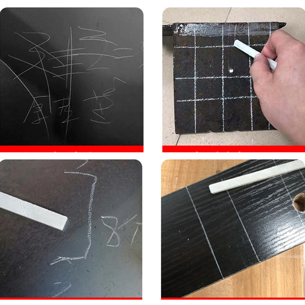 مجموعة أقلام تحديد حجر الأملس الأبيض المكونة من 18 قطعة للهندسة وتصنيع المعادن وأقلام الرصاص للاستخدام في اللحام والورش #2