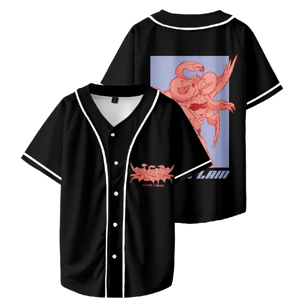 

Unisex Flim Flam manga curta Baseball Jersey, Casual roupas diárias, 3D, Medusa 2024