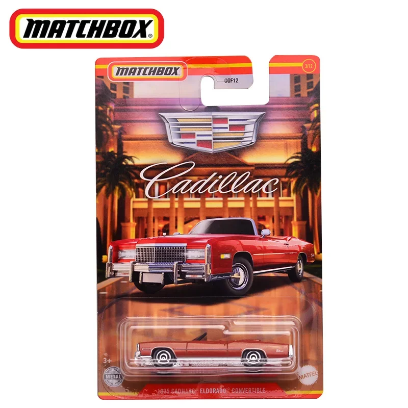 Original Matchbox Metal Car Cadillac Diecast 1:64 Escalade Eldorado CTS Wagon ONE Voiture Collector Model Toys for Children Gift