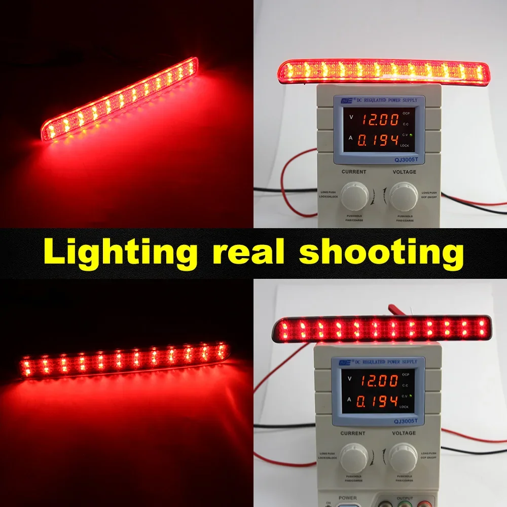 المصد الخلفي LED عاكس ضوء لاند روفر ديسكفري 3 4 2005-2013 لسيارة رينج روفر سبورت 2010-2013 الذيل مصباح مكبح XFF500020