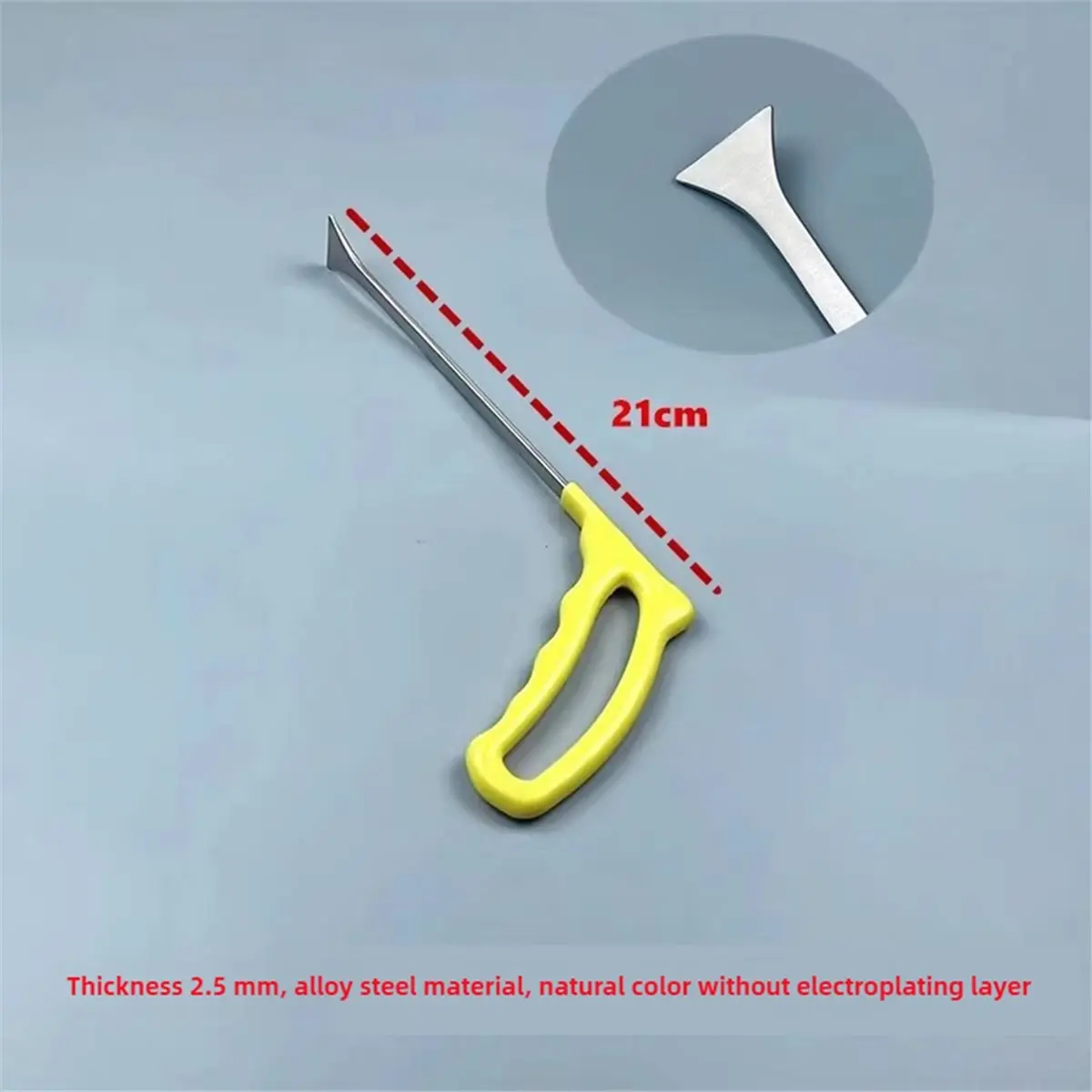 ABSF 4pcs Painless Dent Removal Tool Flat Shovel Hail Car Door Dent Remover Body Repair Tools