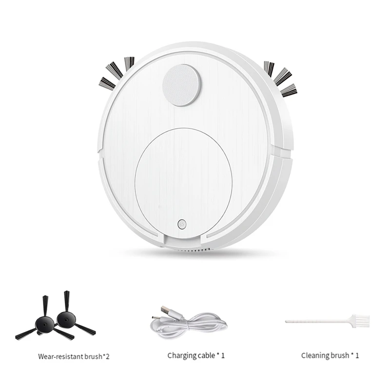 Sweeping Robot Intelligent Household Vacuum Cleaner USB Charging Fully Automatic Vacuuming, Sweeping and Mopping Machine-AD23