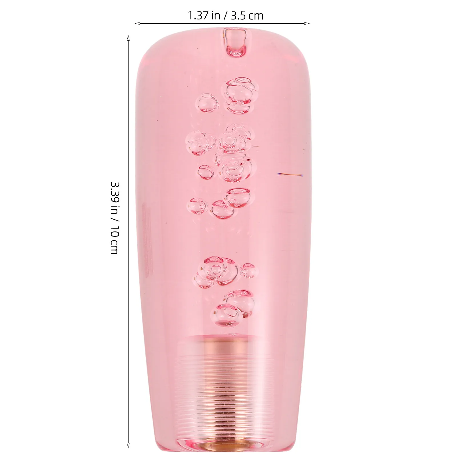 Transparent Car Shift Knob Crystal Gear Shift Handle Ergonomic Comfortable Grip Decorative Auto Transmission Replacement Car