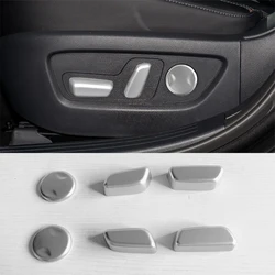 Car Accessories For 2023-2024 Mazda CX-50 CX-60 CX-90 Seat Adjust Switch Trim Cover Stickers Chrome Matte