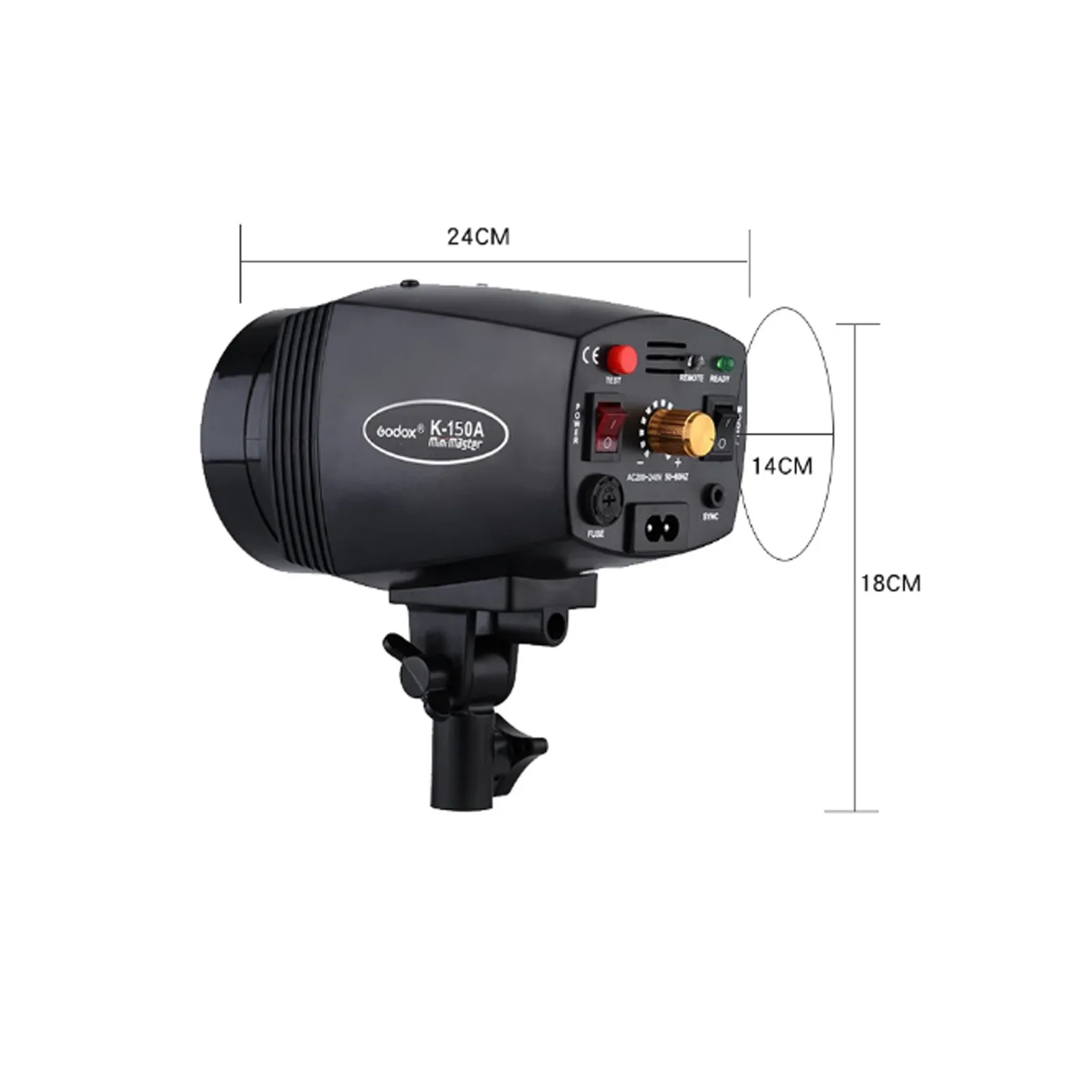 GODOX K150A 150Ws K180A 180WS K-150A K-180A Portable Mini Studio Flash Lighting Photo Gallery Mini Flash 110V/220V Strobe Flash