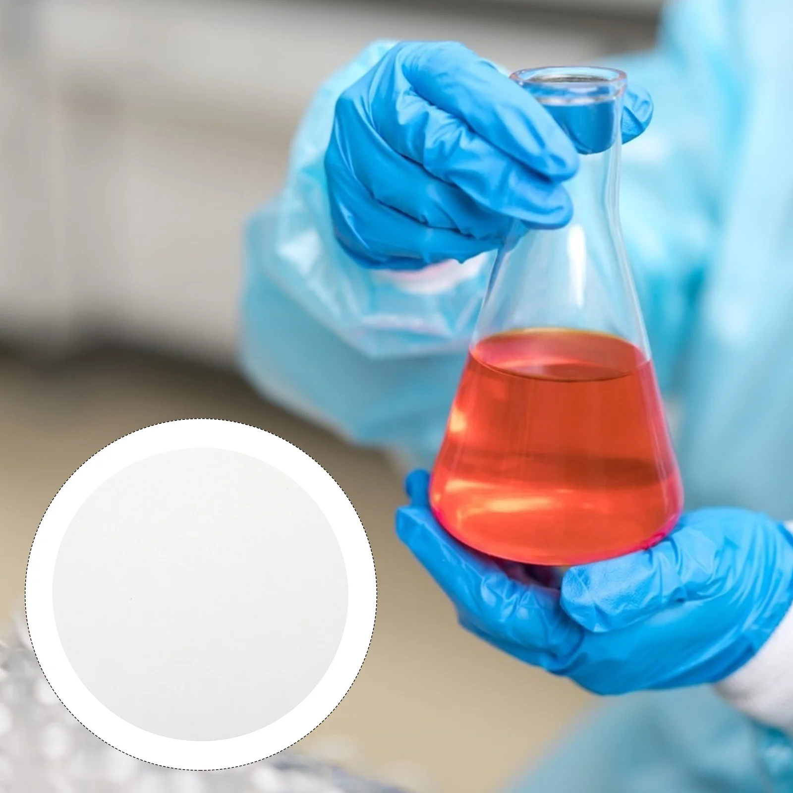 

100 Sheets Filter High Labs Absorbing Paper Qualitative Laboratory Experiment Filtering