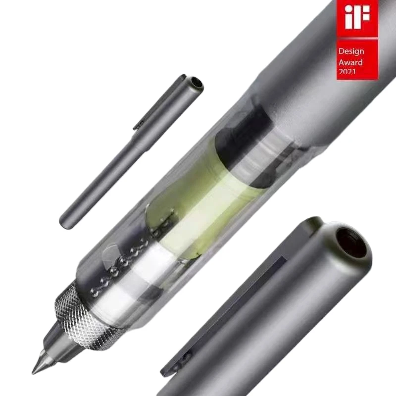 Długopis żelowy z lewitacją magnetyczną, końcówka kulkowa, długopis węglowy — zdjęcie produktu 6