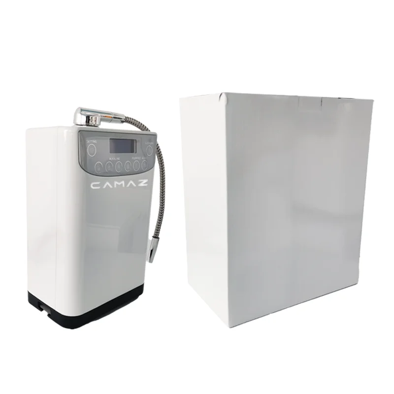 

CAMAZ Desktop Hydrogen-Rich Ionizer Machine Small Molecular Mass Weakly Alkaline Water Dispenser for RV Application