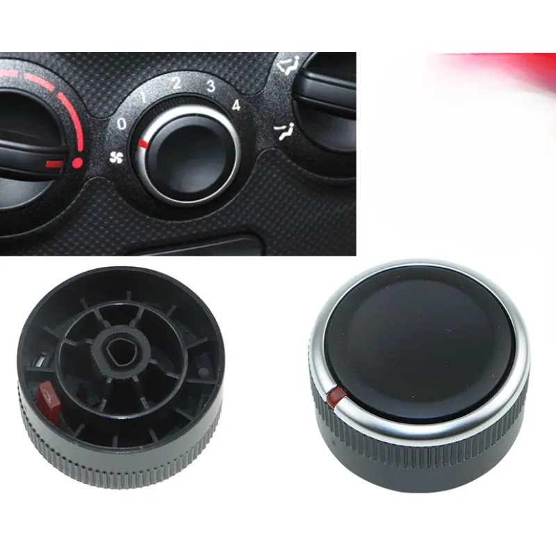 Manopola dell'aria condizionata Pulsante del pannello CA Interruttore della velocità del vento Regolatore di regolazione del volume dell'aria per Hyundai Rena Verna