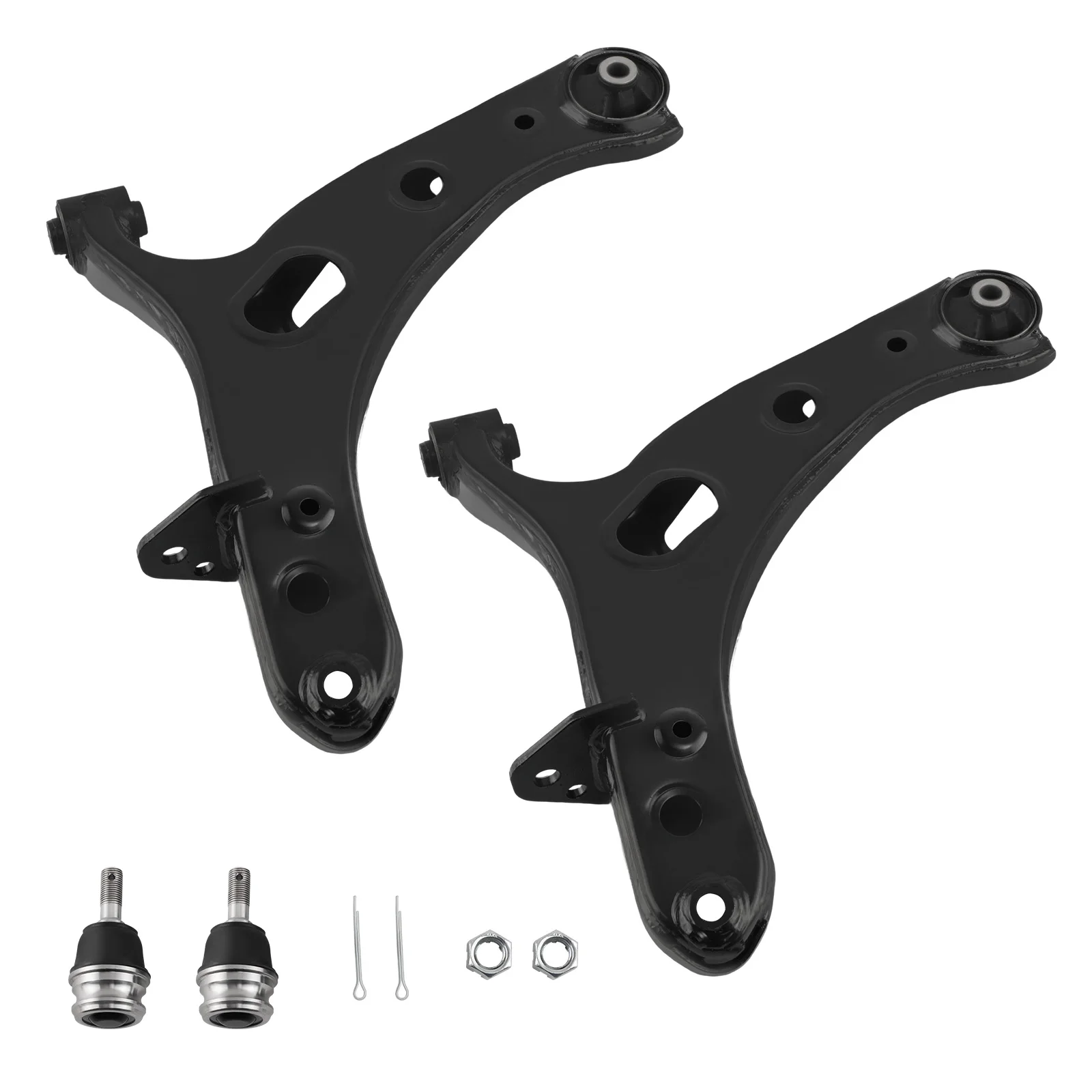 2 Pcs Front Lower Control Arm With Ball Joints For 2010-2014 Subaru Outback Legacy