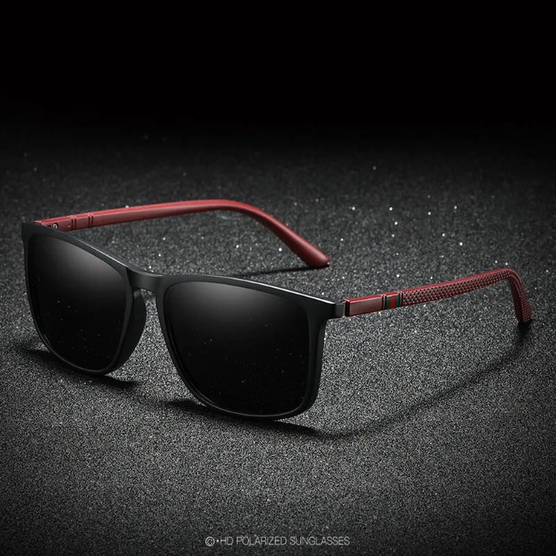

Brand Design Men Polarized Sunglasses Square Driving Sun Glasses UV400 Shades Eyewear gafas de sol