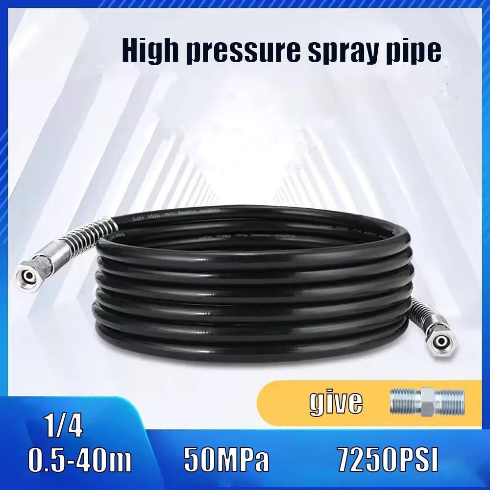 0.5m-40m Double-layer Fiber Hose, 1/4 