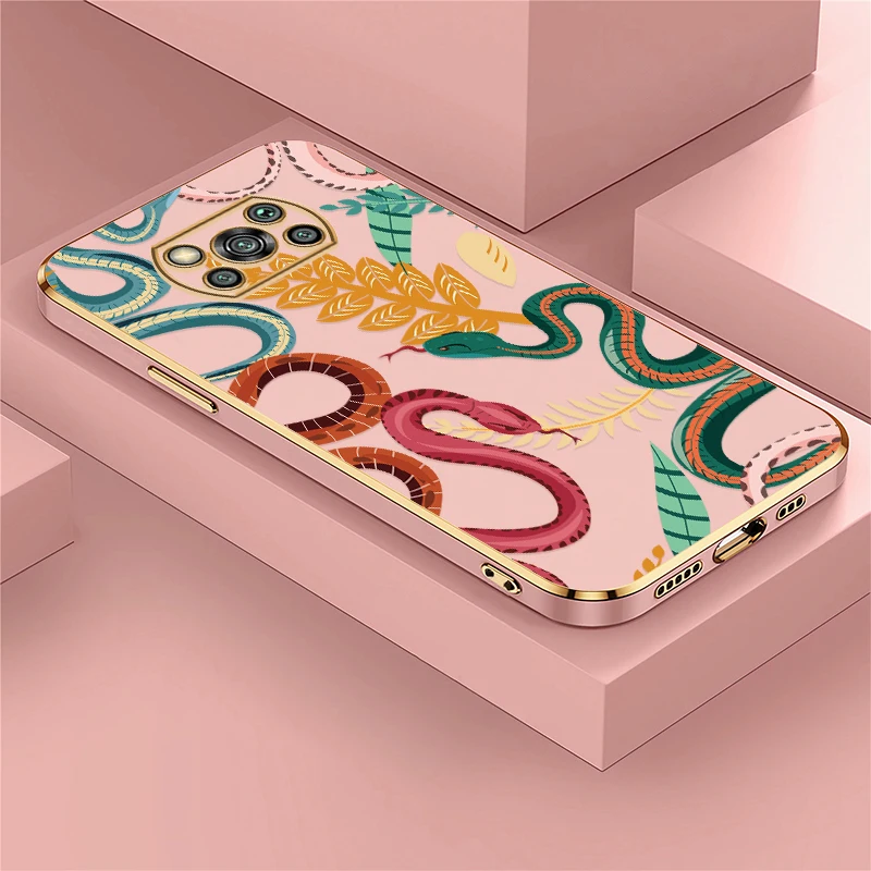 Snake Print Phone C…