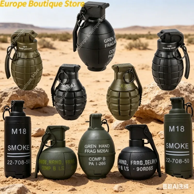 

Игрушечная граната M67 с водным эффектом, 10 различных дизайнов, модель-реквизит для игр на открытом воздухе