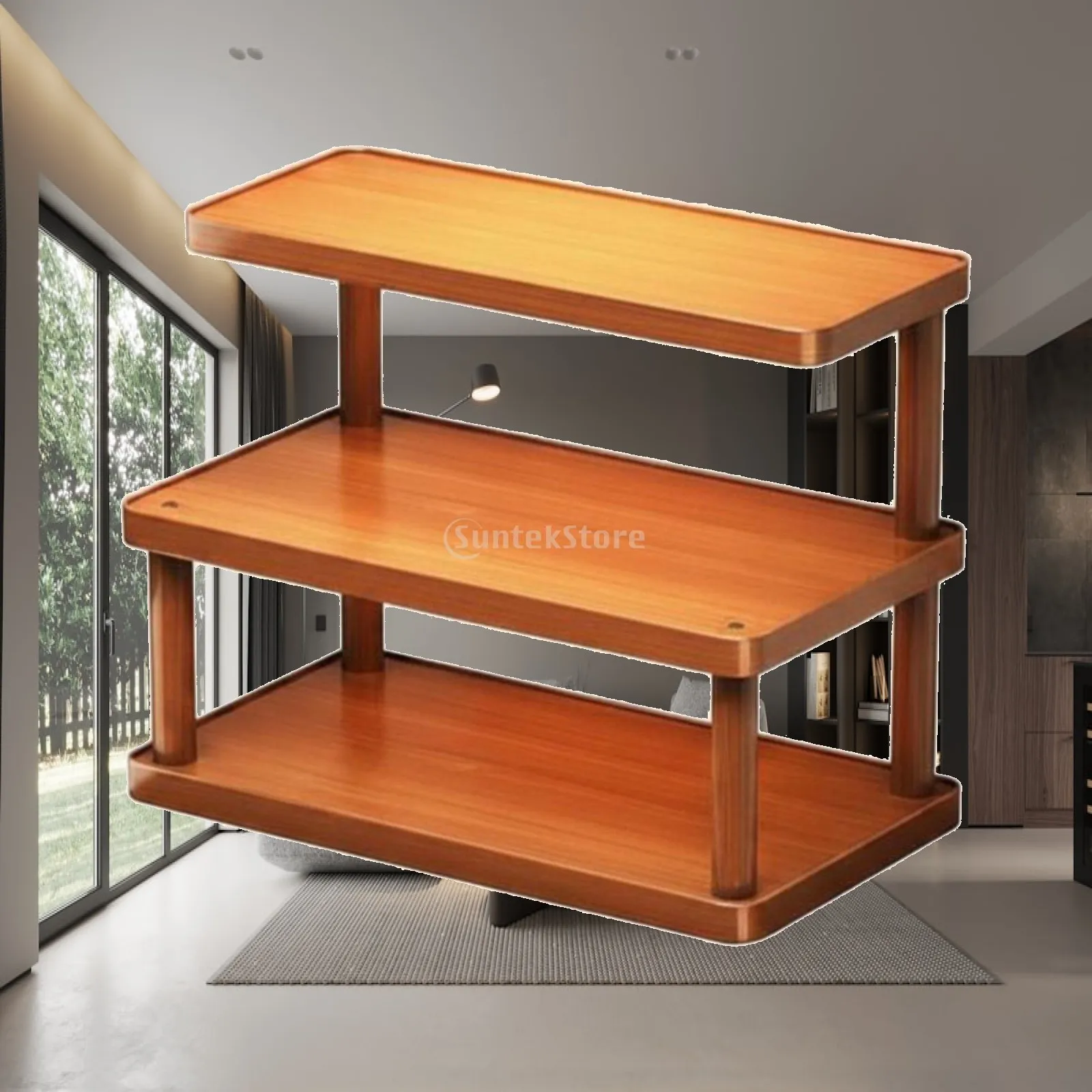 Tea Set Display Stand Space Saving Multi-Tier Cup Rack Large