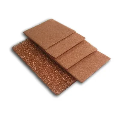 0.5-6 mm Thickness Copper Foam Electrode Sheet