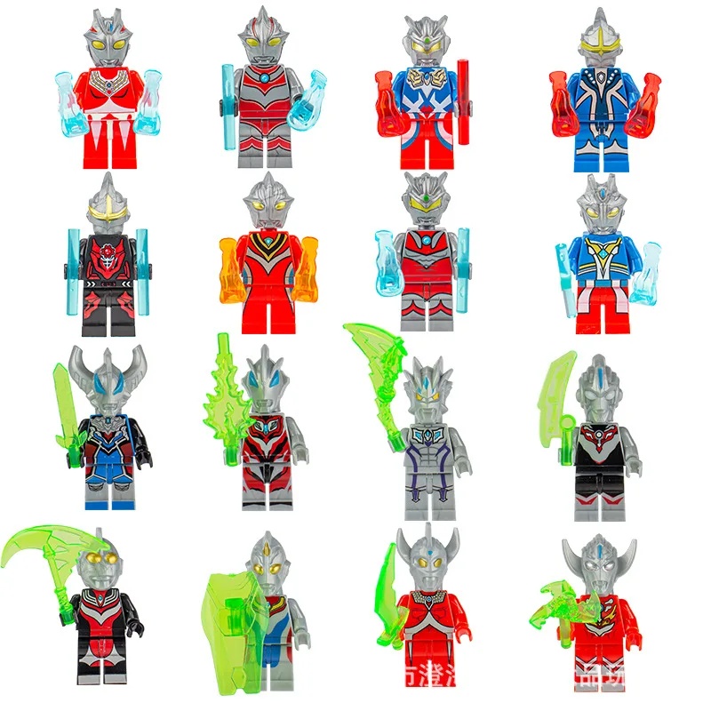 Blocs de construction, poupées, jouets, mini figurines, poupées, cadeaux d'anniversaire, jouets pour enfants, personnages de dessins animés.