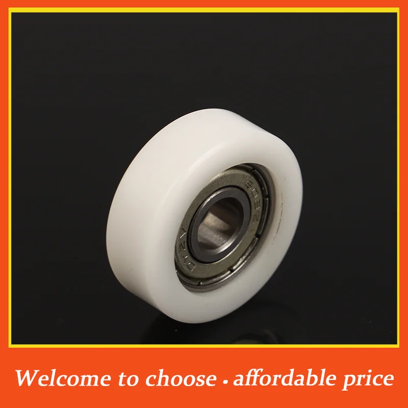 

。1Pcs new 608 ZZ 8*30*10mm POM Nylon Round Type Roller Wheel POM Wrapped 608ZZ Bearing Pulley Plastic Wheel Bearing Pulley*
