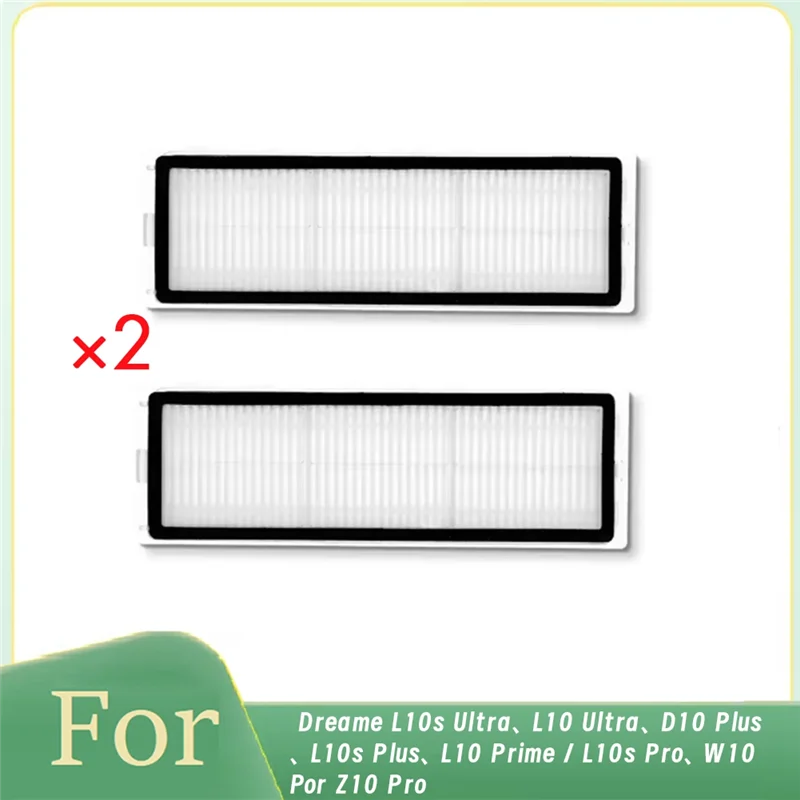 Filtro A74G 2 uds para aspiradora Dreame L10s Ultra, L10 Ultra, D10 Plus, L10s Plus, L10 Prime/L10s Pro, W10 Por Z10 Pro