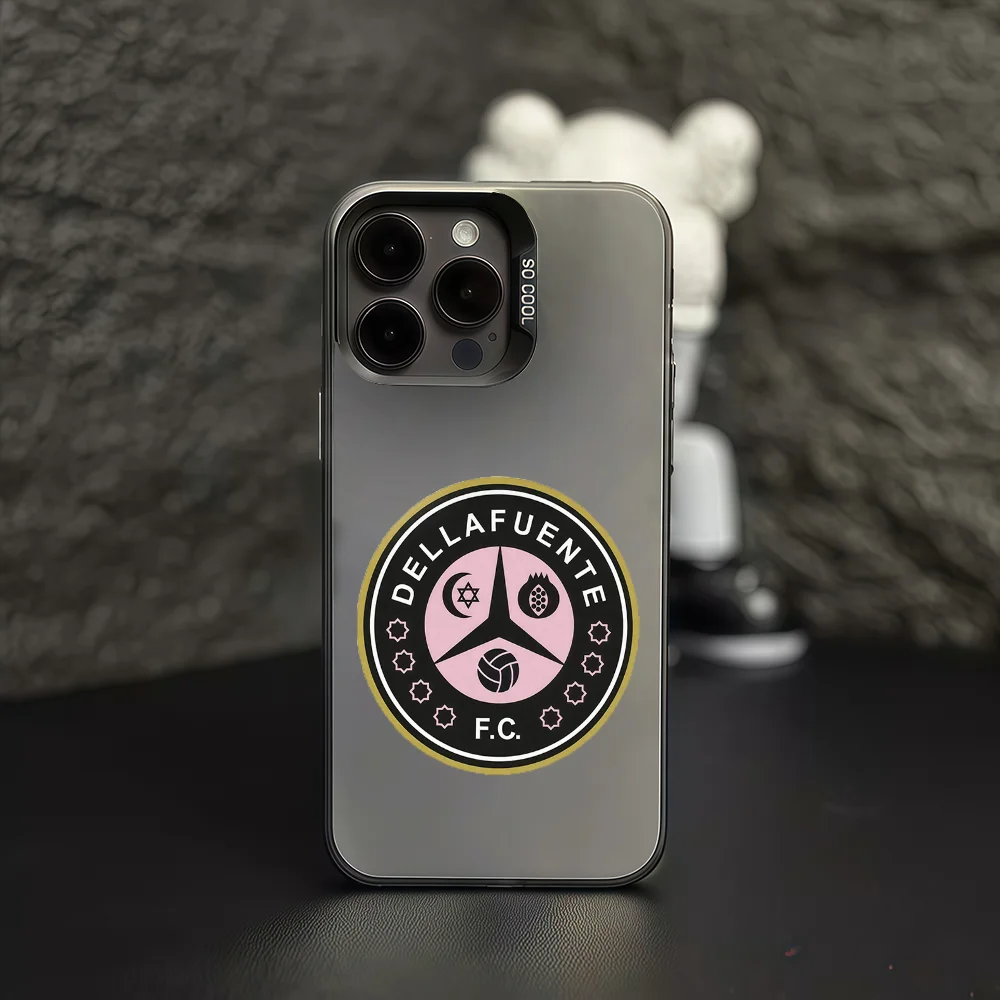 حافظة هاتف للمغني الإسباني D-Dellafuente F-FC لهاتف آيفون 12 11 13 14 15 16 17 ماكس برو بلس غطاء حماية صغير IMD ملون