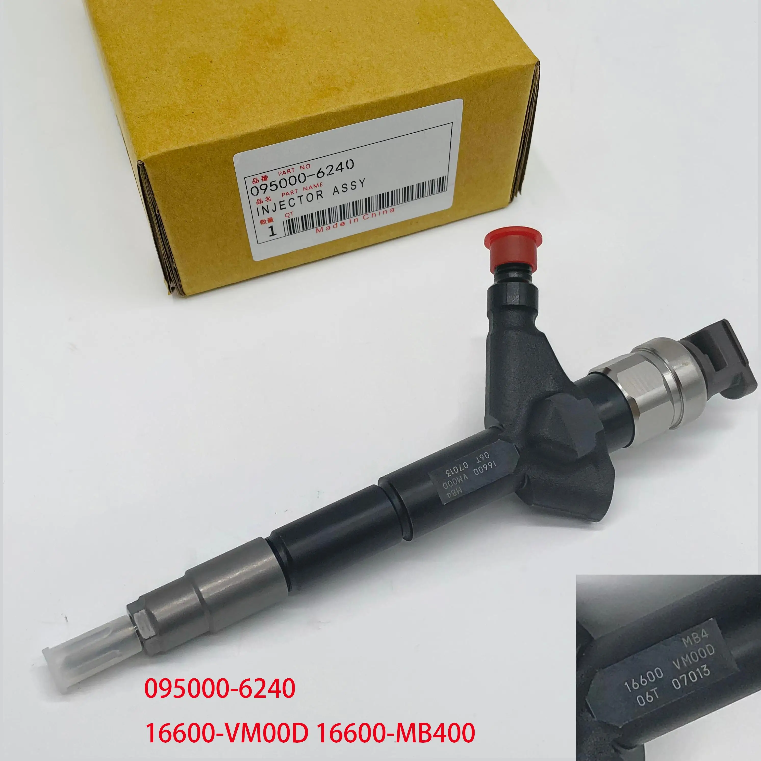 1x 16600-VM00A 095000-6240 DIESEL FUEL INJECTOR SET for NISSAN YD25 16600-VM00D