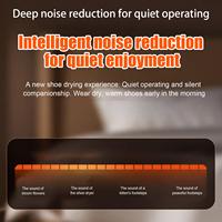 Shoe Dryer Folding Work Boots Drying Tool Portable Quiet Sneakers Dryer With Timer For Sock Hat Glove Laundry Work Dorm Home