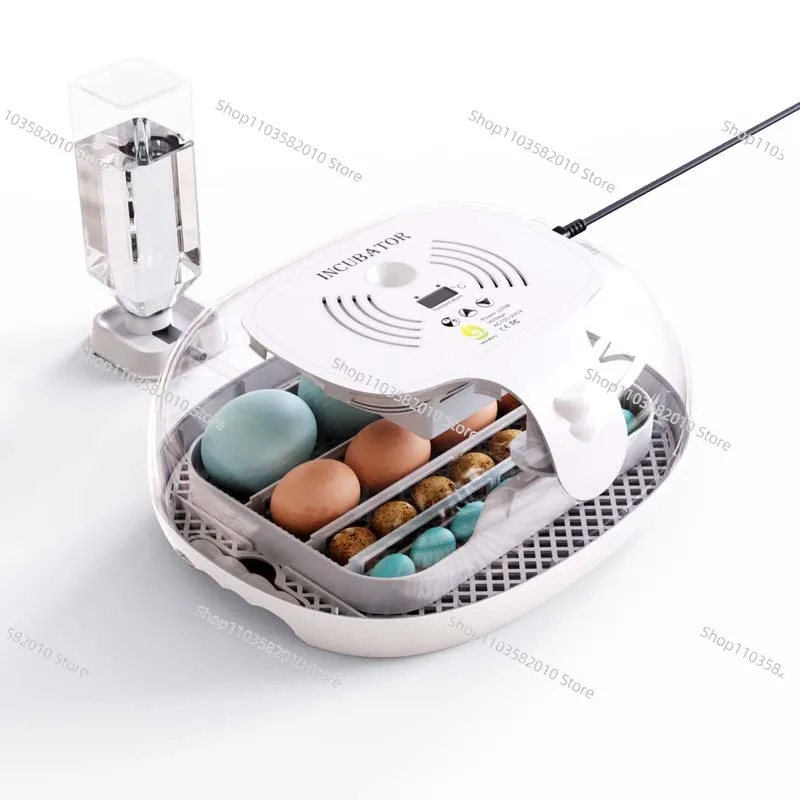 M16 Automatic Incubator Automatic Water Replenishment LED Egg Incubator Adjustable Egg Tray Chick Incubator