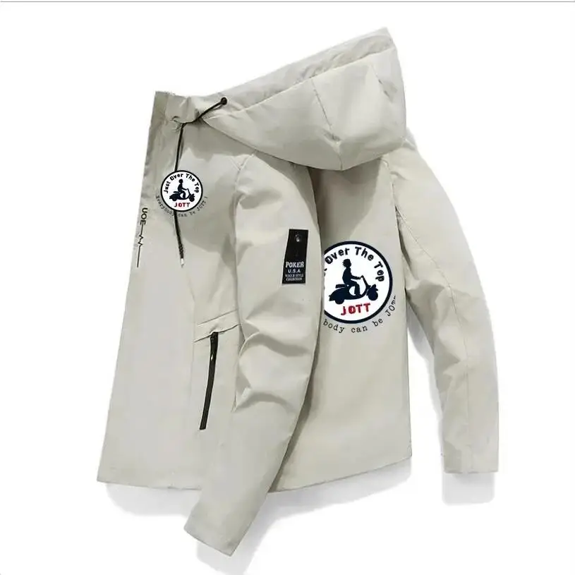 2024 new Autumn and Winter Essential JOTT Brand Men\'s Fashion, Comfortable Windproof Waterproof High Grade Windbreaker