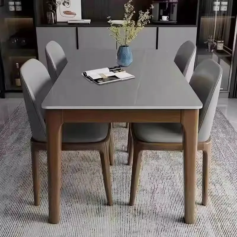 Coffee Kitchen Dining Table Restaurant Center Salon Chairs Side Luxury Outdoor Dining Table Conference Mesa Trendy Furniture