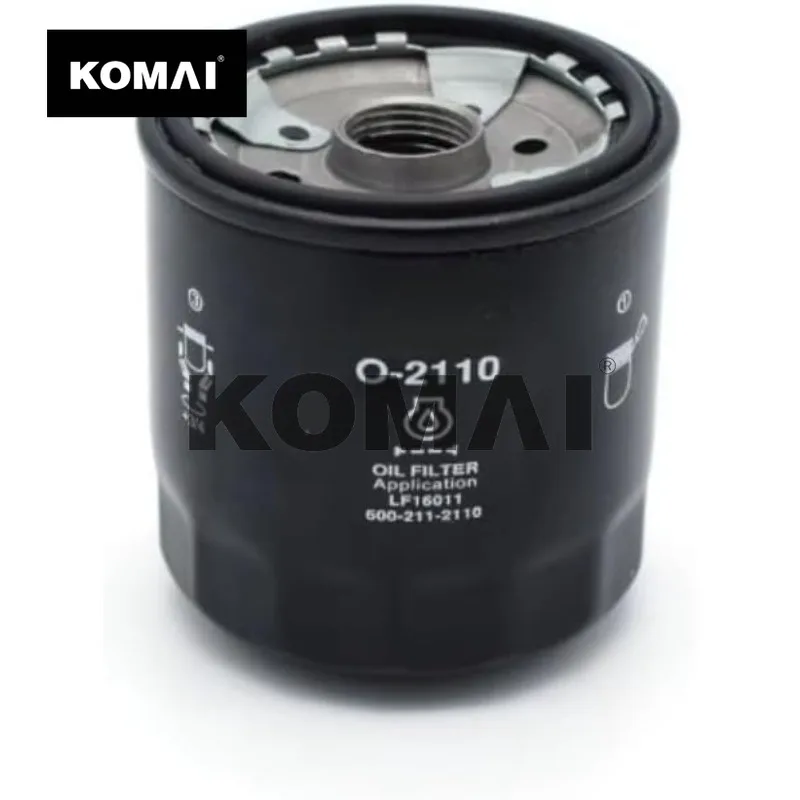 

KOMAI For Komatsu Filter 600-211-2110 Oil Filter For YC60 B3.3 4D95 PC60-7 Excavator