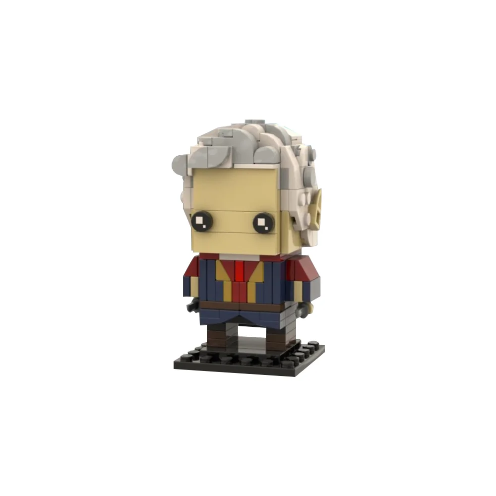 Gobricks MOC Game Figures Shadowheart Brickheadz Building Blocks Baldur Gate 3 Game Figures Model Bricks Assemble Toys Kid Gifts