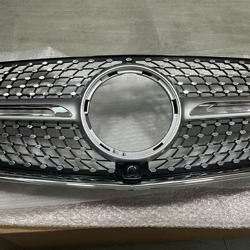 Front Grille For Mercedes-Benz V-Class W447 V260 V250 2015-2019 2021-2023 Front Bumper Racing Diamond Grill Tuning Accessories