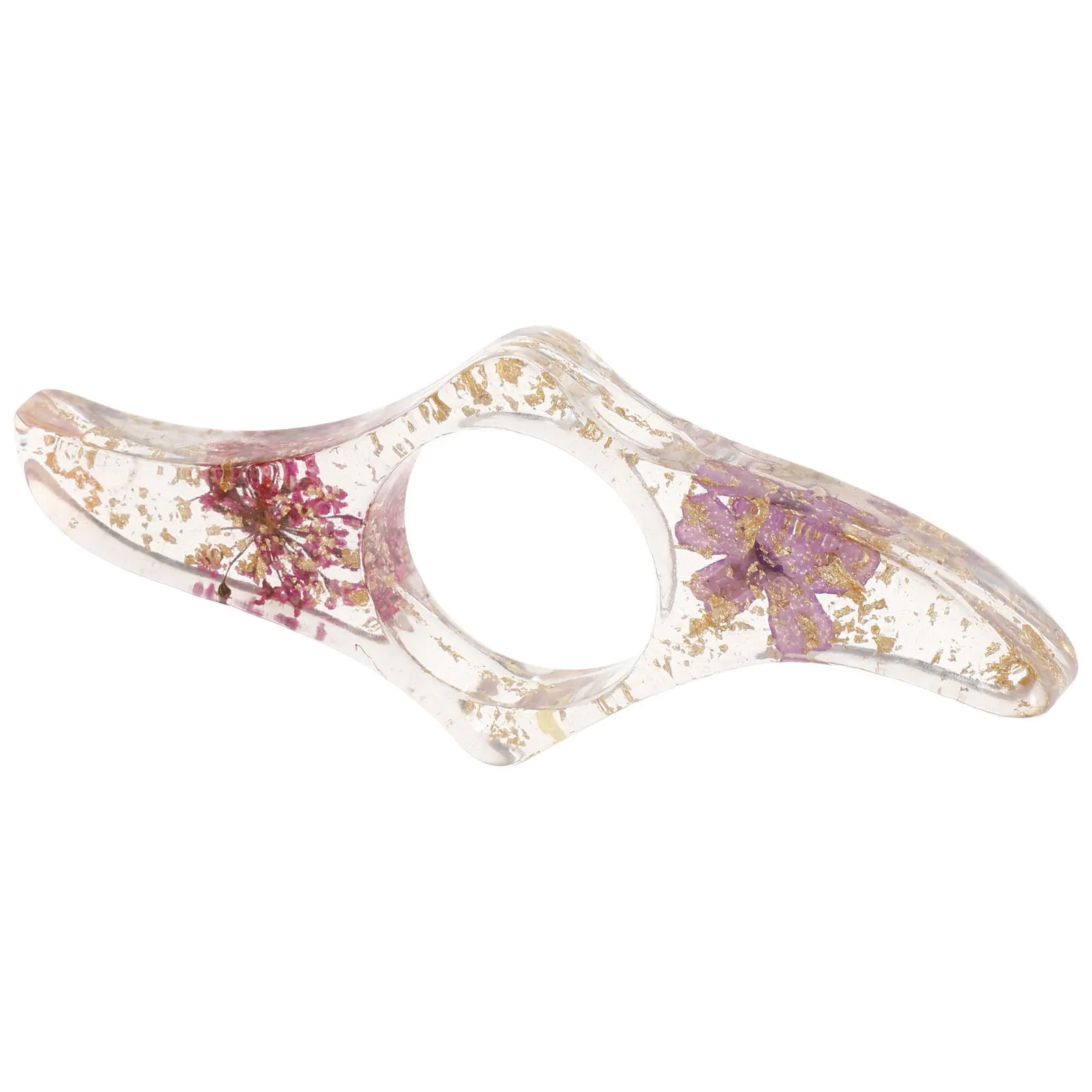 Charming Flower Bookmarks Ideal Gift Book Lovers Practical Design Secure Finger Hold Reading Experience Enhancer