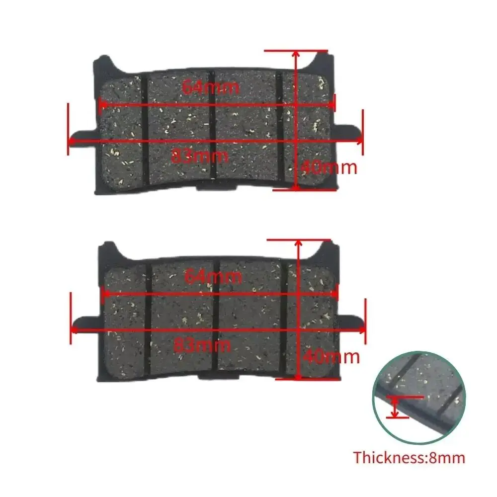 

For FA679 HONDA CB CBR 125 300 600 CRF 1000 1100 Front Rear Disc Brake Pads Accessories Motorcycle disc brake pad Brakes