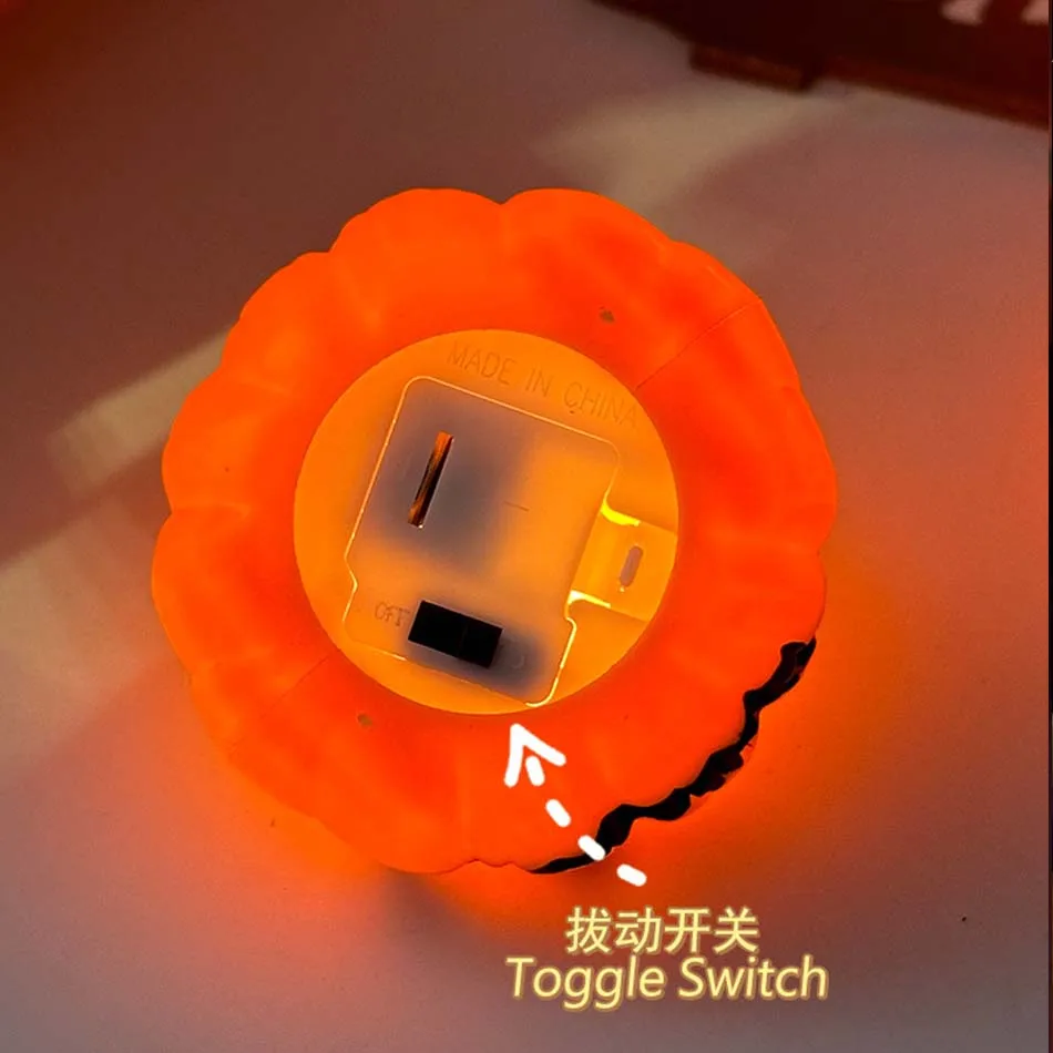 ハロウィン LED カボチャランタン LED ライトランプホーム小道具バーハロウィン装飾 LED ランタンシーンレイアウト家の装飾