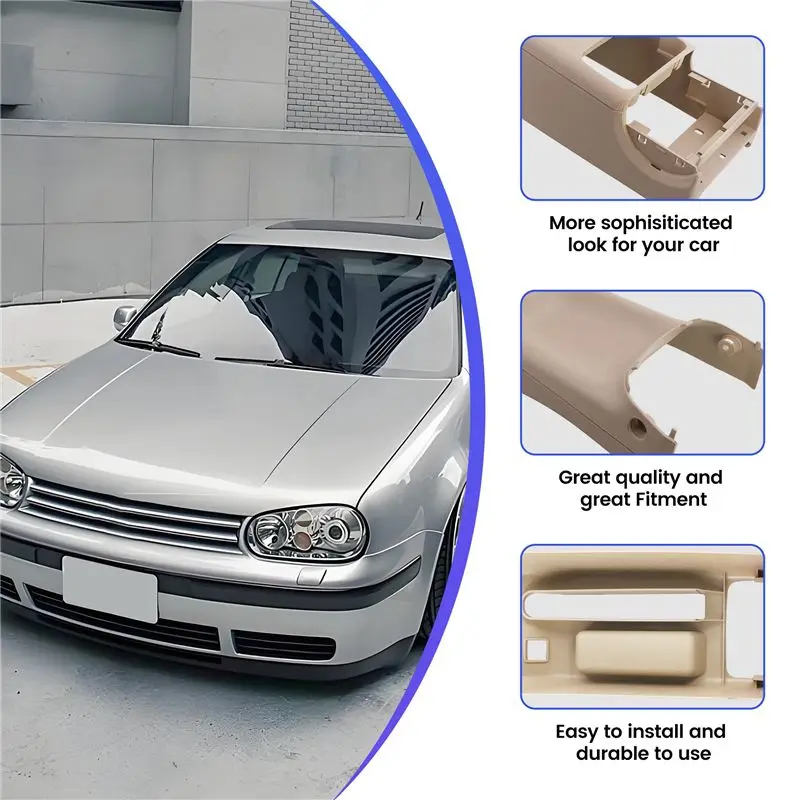 A30F-Car Rear Center Console Cup Holder 1J0863323N For Vw Jetta Golf Mk4 view 6