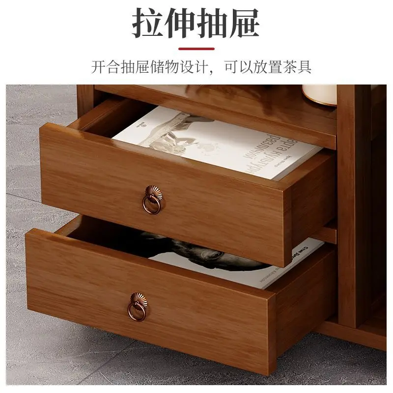 طاولة شاي متنقلة، خزانة منزلية، غلاية صغيرة، شرفة سيارة متكاملة، شقة صغيرة، حافة أريكة القهوة #4