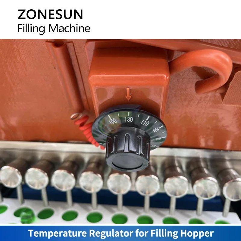 ZONESUN ZS-CTF50 Gummy Depositor Machine Paste Filling Machine Hot Liquid Filling Machine Gummy Candy Production