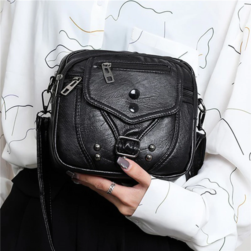 High Quality Purse Leather Luxury Handbags Women Shoulder Bags Designer Crossbody Bag For Women Bag Fashion Female Messenger Bag