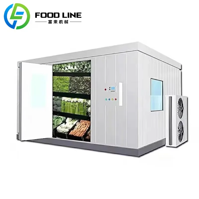 مساحة تخزين باردة للفريزر المتفجر شديدة التحمل للمأكولات البحرية مع تبريد من الدرجة التجارية