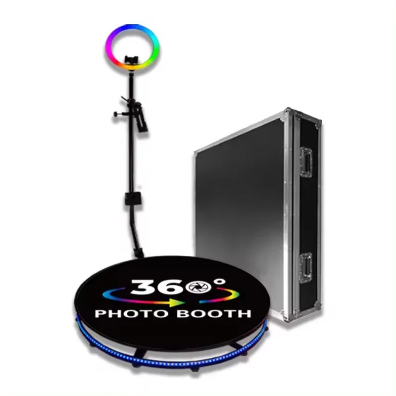 Portable Selfie 360 Degree Platform Business Photo Booth 360 Camera Vending Machine 360 Video Booth