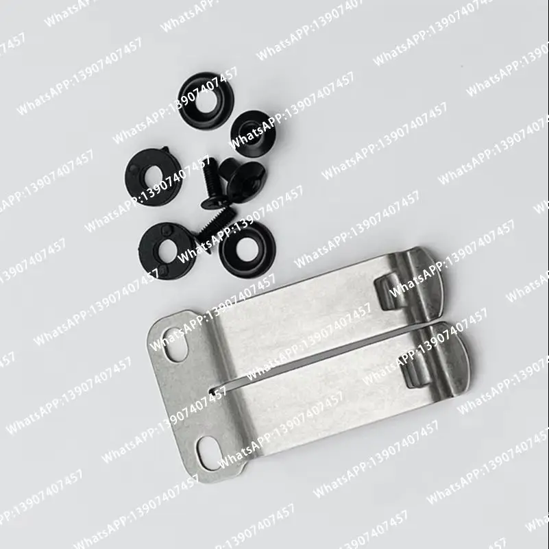 3 Colos Stainless Steel Material KYDEX HOLSTER Knife Sheath Scabbard Waist CLIPS Back Clamps With Screw / Contour Line Pattern