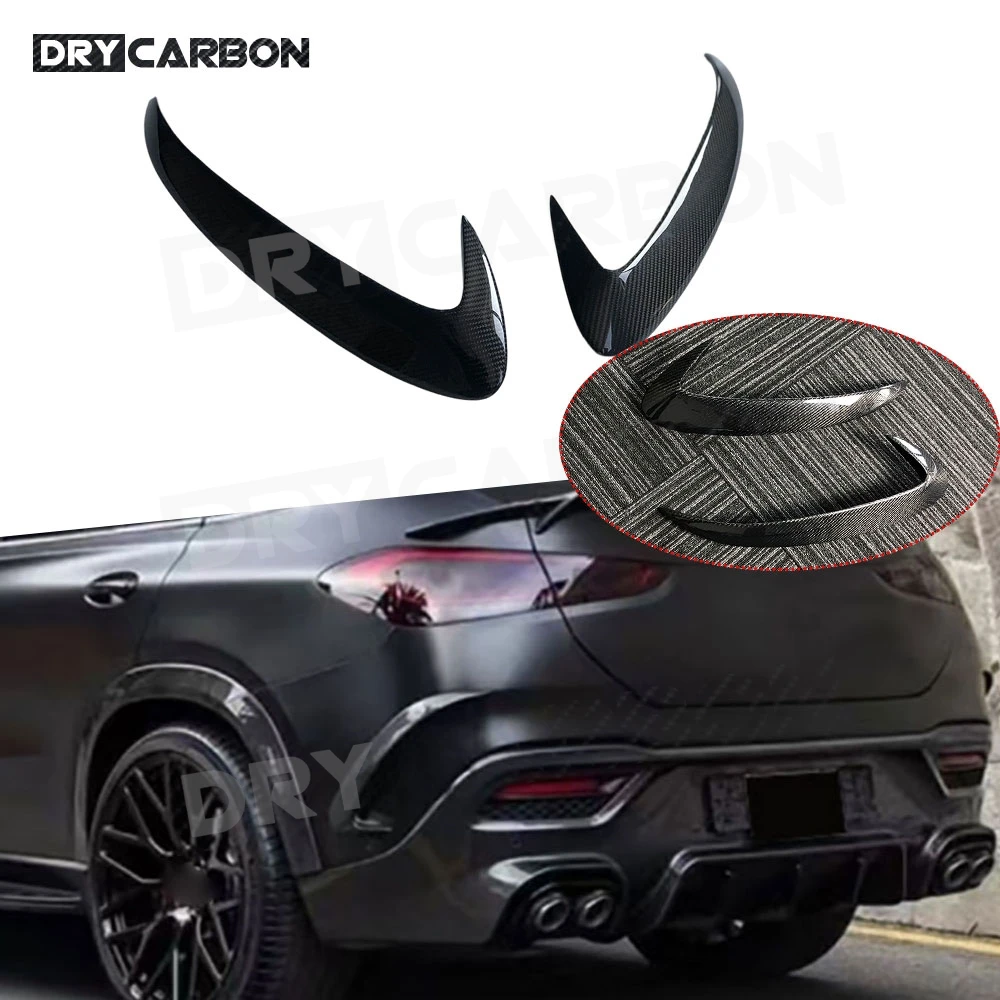 

Carbon Fiber Rear Bumper Spoiler Air Vent Cover Trim for Benz GLE Class C167 GLE350 GLE53 AMG Sport Coupe 2020-2023 FRP Body Kit