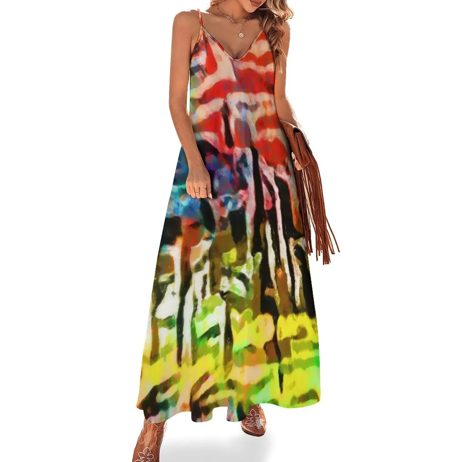 

Climb The Ladder Sleeveless Dress Dresses for wedding party Long veiled dresses Women's evening dress
